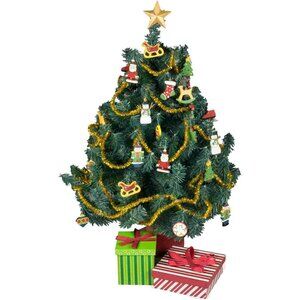 18" Doll Furniture &amp; Accessories For American Girl , Christmas Tree &amp; Ch